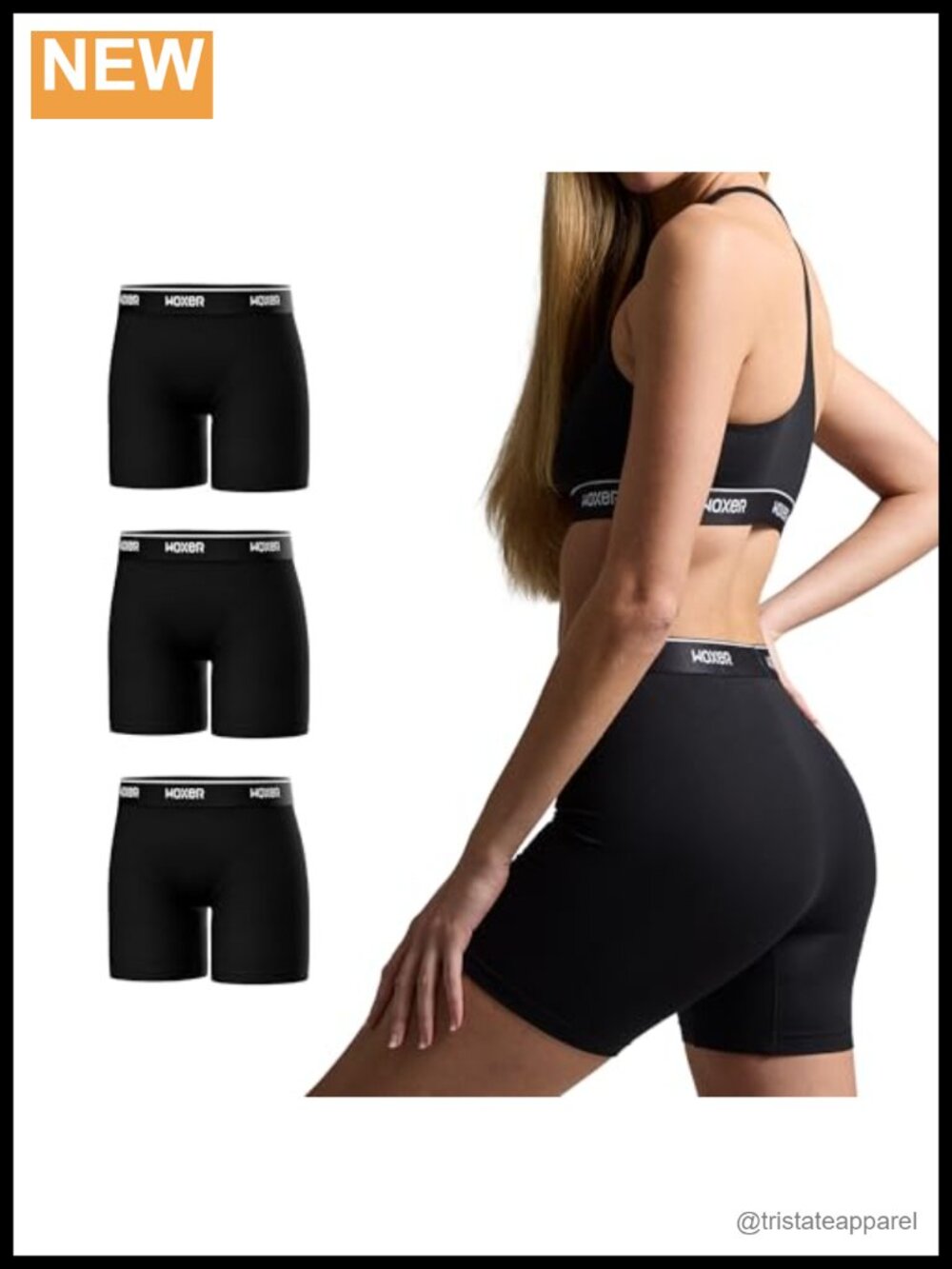 High Waisted Seamless Boyshorts Modal Chafe-Free No Show Underwear